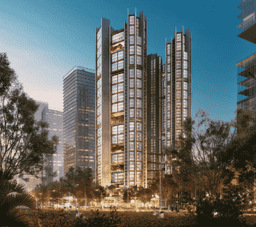FosterPartners揭露中国共同居住公寓楼的视觉效果