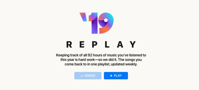 科技在线：苹果MusicReplay展示了当年最喜欢的歌曲歌手和专辑