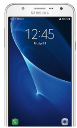 三星 Galaxy J7 智能手机配备 5.5 英寸高清 Super AMOLED 显示屏
