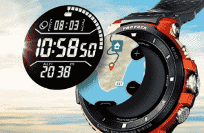卡西欧发布支持离线地图的 PRO TEK WSD-F30 智能手表