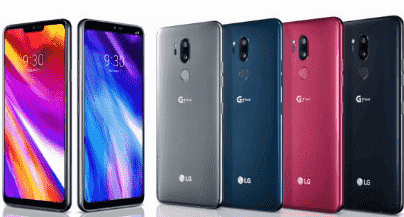 LG G7 ThinQ 在这里缺口和所有