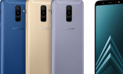 三星推出配备先进相机的时尚手机 Galaxy A6 和 A6+