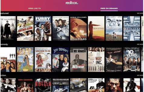 科技推荐：Redbox的免费广告支持流媒体服务添加了点播电影