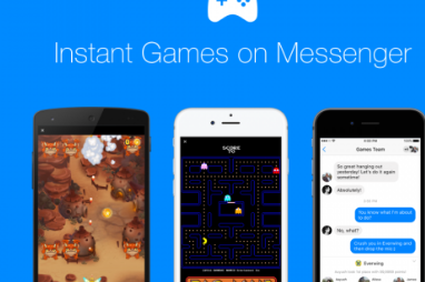 Facebook 将十多个即时游戏合并到 Messenger 中