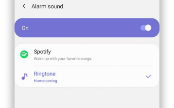 科技推荐：三星OneUI2.1让您的时钟将Spotify用作闹钟